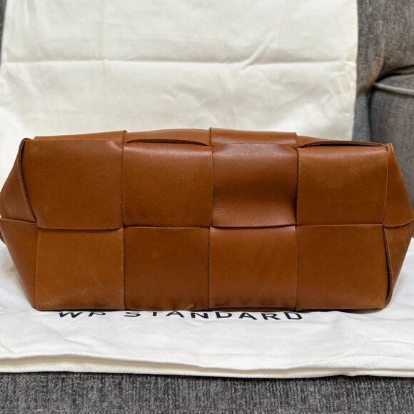 WP Standard Woven Leather Tote - Tan - Picture 9 of 15